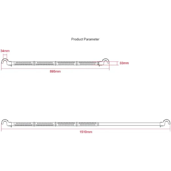Car Clothes Hanger Rod 4 Car Clothes Hanger Rod 4