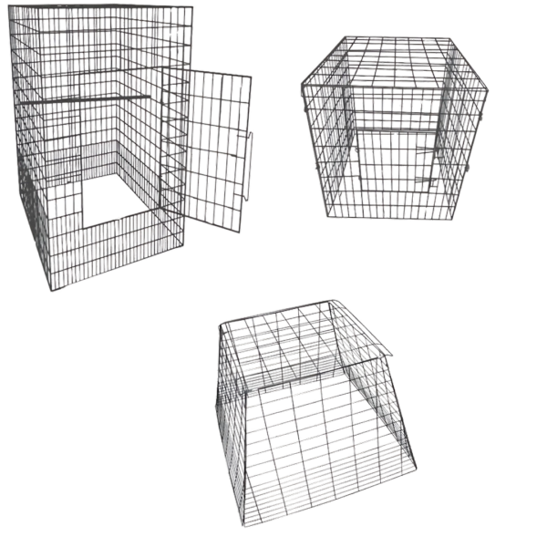 Foldable Cage for Poultry