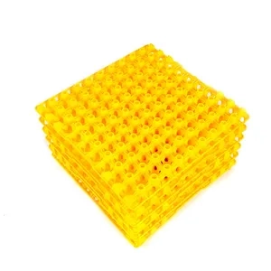Plastic Egg Trays for Quail Eggs – 90-Hole, Lightweight, Easy to Clean, 31.5x31.5 cm, Multiple Colors